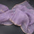 Organza Lavender Leaf Printed With Zari Thread Work Saree