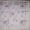 Raw Silk Light Grey Printed With Thread Work Saree And Cut Work Border