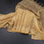 Linen Gold Saree Painted With Zari Thread Work