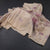 Raw Silk Cream Floral Printed Saree And Thread Cut WorkBorder