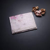 Raw Silk Light Onion Pink Floral Printed Saree And Cut Work Border