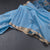 Raw Silk Sky Blue Malli Moggu Design And Zari Border