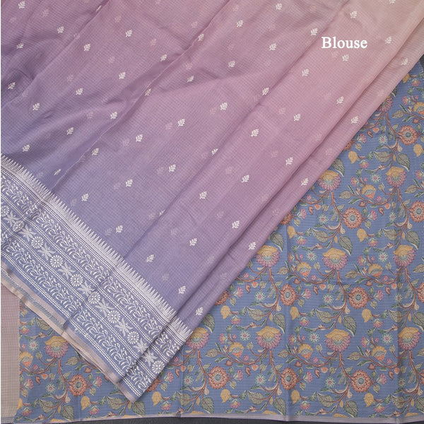 Kota Multi Colour Floral Thread Work Saree