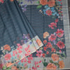 Kota Teal Green Floral Printed Saree