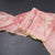 Semi Linen Rose Pink Floral Printed Saree