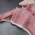 Semi Linen Red Printed Saree And Thread Pallu
