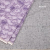 Semi Linen Purple Printed Saree And Thread Pallu