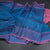 Vaazhai Naar Shot Colour Saree With Thread Buttas And Contrast Pallu 04