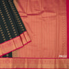 Art Silk Bottle Green Zari Worked Saree