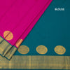 Art Silk Magenta Pink Zari Worked Saree