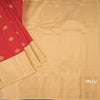 Art Silk Red Zari Worked Saree 02