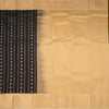 Art Silk Black Zari Worked Saree