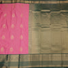 Art Silk Taffy Pink Zari Worked Saree - Kumaran Silks
