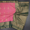 Art Silk Taffy Pink Zari Worked Saree - Kumaran Silks