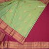 Art Silk Shot Colour Zari Worked Saree 06
