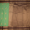 Art Silk Light Green Zari Worked Saree