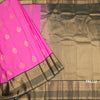 Art Silk Taffy Pink Zari Worked Saree 02