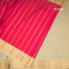 Art Silk Mango Yellow Zari Worked Saree 09