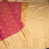 Art Silk Shot Colour Zari Worked Saree 09
