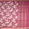 Pure Tussar Pink Printed Saree 02