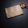 Raw Silk Multi colour Stripes Saree