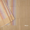 Raw Silk Multi colour Stripes Saree