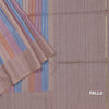 Raw Silk Multi colour Stripes Saree 02