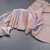 Raw Silk Multi colour Stripes Saree 02