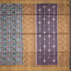 Raw Silk Multi Colour Printed Saree