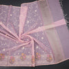 Kota Light Pink Thread Work Saree