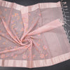 Kota Peach Thread Work Saree