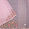 Kota Light Pink Thread Work Saree 03