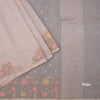 Kota Light Brown Thread Work Saree 02
