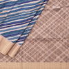 Raw Silk Multi Colour Stripes Printed Saree