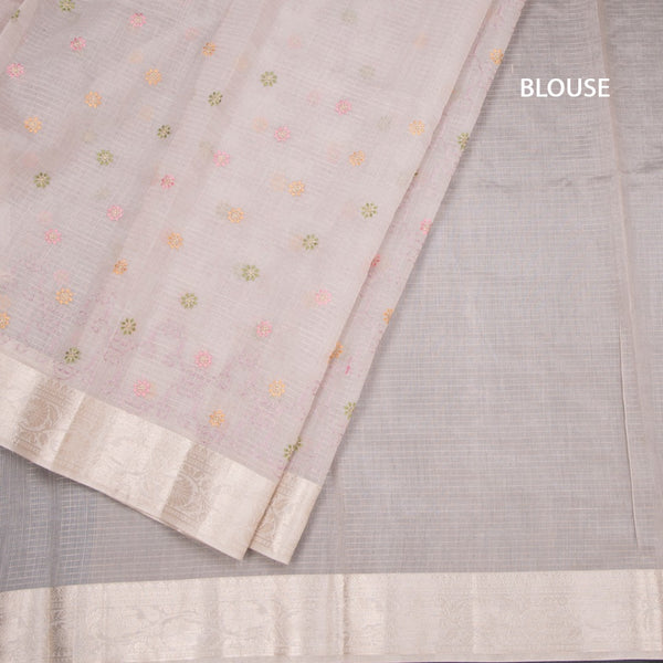 Kota Light Purple Thread Work Saree