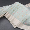 Kota Mint Green Thread Work Saree