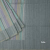 Raw Silk Multi Colour Stripes Saree 04