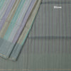 Raw Silk Multi Colour Stripes Saree 04
