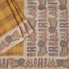 Raw Silk Multi Colour Zari Checked Saree
