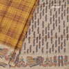 Raw Silk Multi Colour Zari Checked Saree