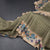 Raw Silk Olive Green Zari Checked Saree 02