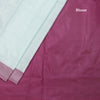 KSRTSR42095-4-Vaazhai-Naar-Powder-Blue-Saree-With-Thread-Buttas-And-Contrast-Pallu-blouse