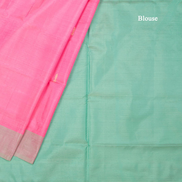 KSRTSR42106-4-Vaazhai-Naar-Rose-Pink-Saree-With-Thread-Buttas-And-Contrast-Pallu-03-blouse