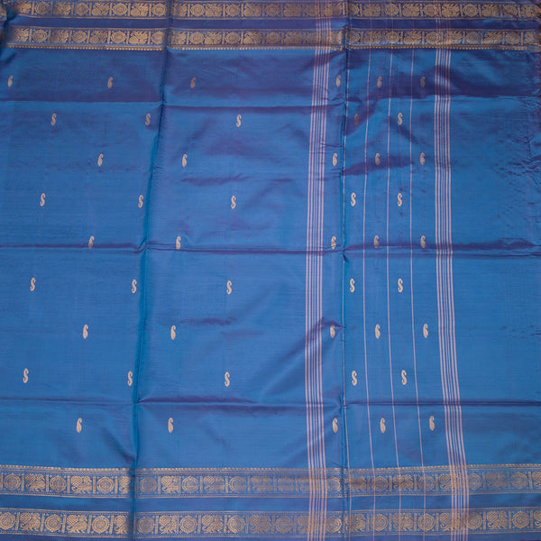 KSRTSR42143-2-Vaazhai-Naar-Shot-Colour-Saree-With-Thread-Buttas-full-veiw