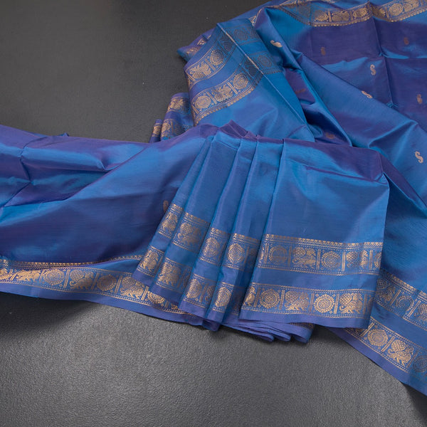 KSRTSR42143-Vaazhai-Naar-Shot-Colour-Saree-With-Thread-Buttas-main