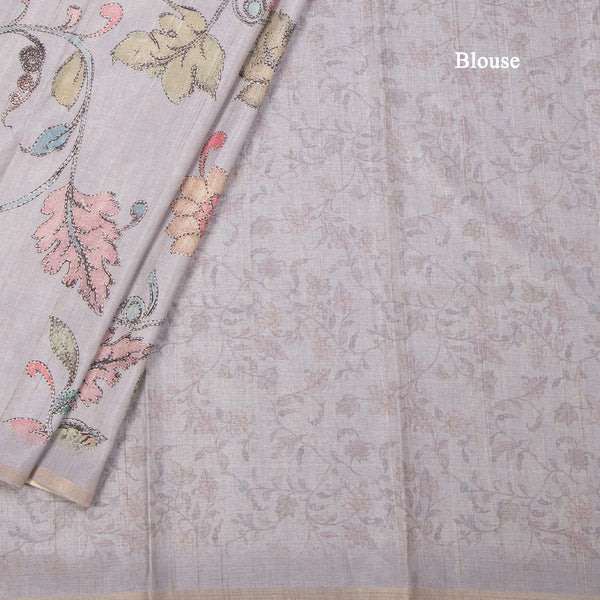 KSRTSR42164-4-Semi-Raw-Silk-Grey-Printed-Saree-With-Floral-Creeper-Design-02-blouse