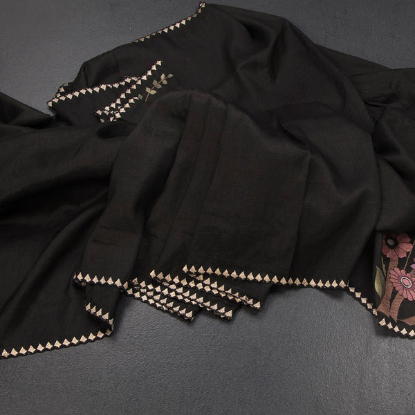 KSRTSR42179-Raw-Silk-Black-Thread-Work-Saree-With-Birds-Design-main