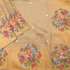 KSRTSR42198-3-Tissue-Golden-Brown-Saree-With-Zari-Buttas-And-Thread-Border-pallu