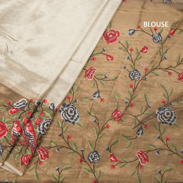 KSRTSR42200-4-Tissue-Silver-Saree-And-Thread-Border-03-blouse