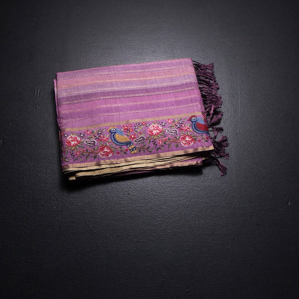 KSRTSR42203-1-Raw-Silk-Multi-Colour-Stripes-Design-Saree-And-Thread-Border-02-fold